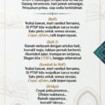 Lirik Lagu PTSP MTsN 2 Lamongan